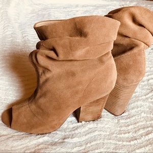 Chinese Laundry Break Up Peep-Toe Bootie